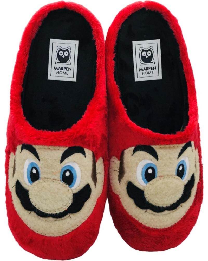 MARPEN ZAPATILLAS DE CASA SUPER MARIO HOMBRE ROJO