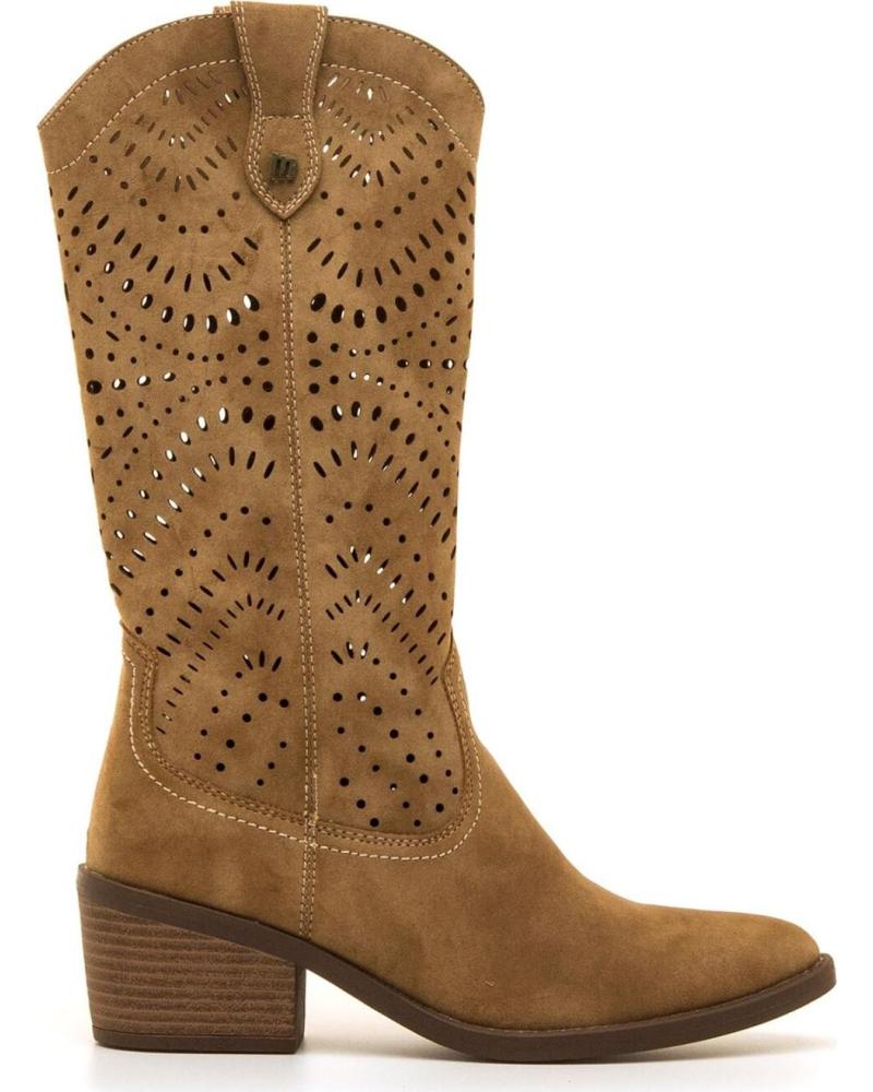 BOTAS MTNG 55486 ANTE TROQUELADO MUJER MARRÓN MARRóN