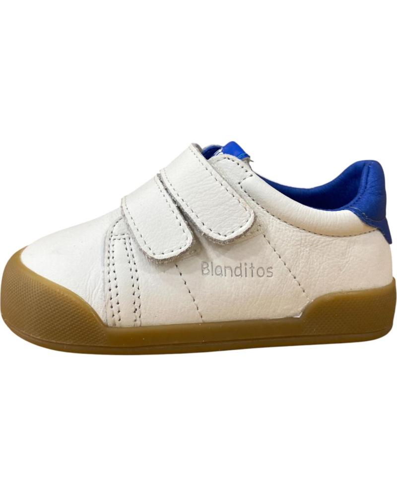 CRIOS LONDRES ZAPATILLAS VELCRO NIÑA BLANCAS BLANCO