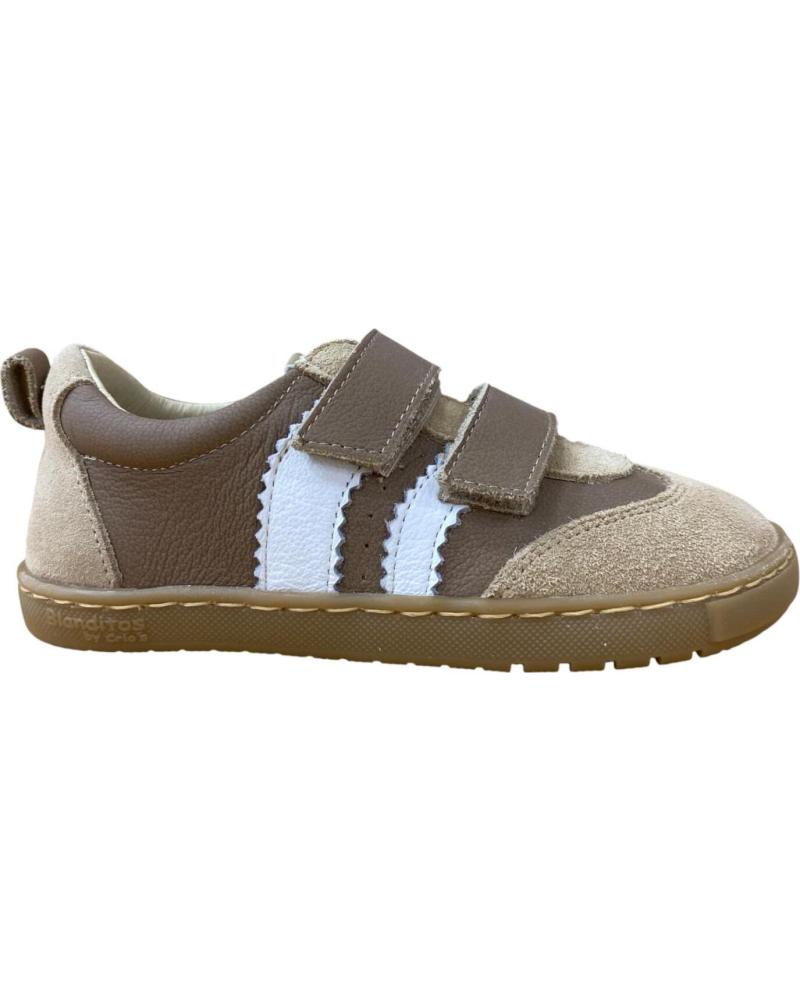 CRIOS DELFIN ZAPATILLAS CASUAL NIÑA MARRÓN CON VELCRO MARRóN