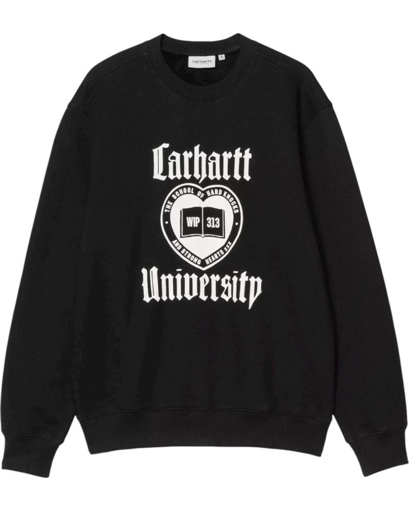 SUDADERA CARHARTT WIP SCHOOLING SWEAT NEGRA NAN