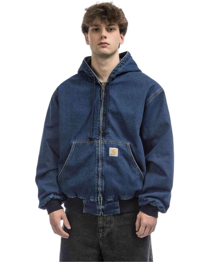 CARHARTT WIP CHAQUETA ACTIVE JACKET BLUE STONE WASHED BLUE