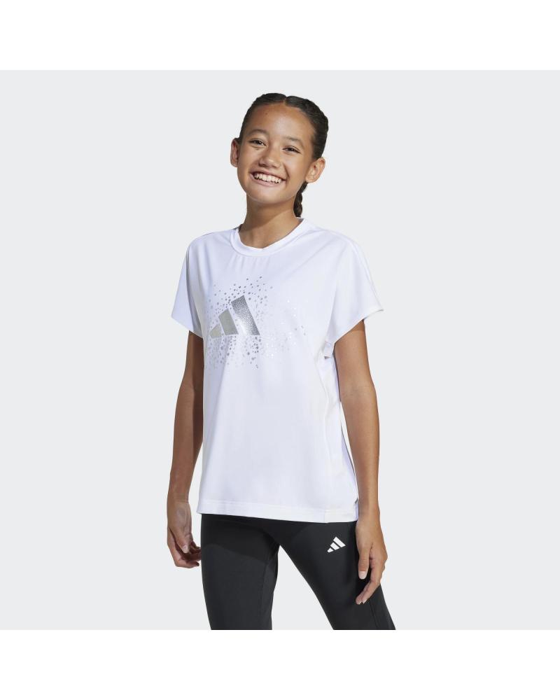 ADIDAS - JC7448 - CAMISETA DE MANGA CORTA - NINA BLANCO