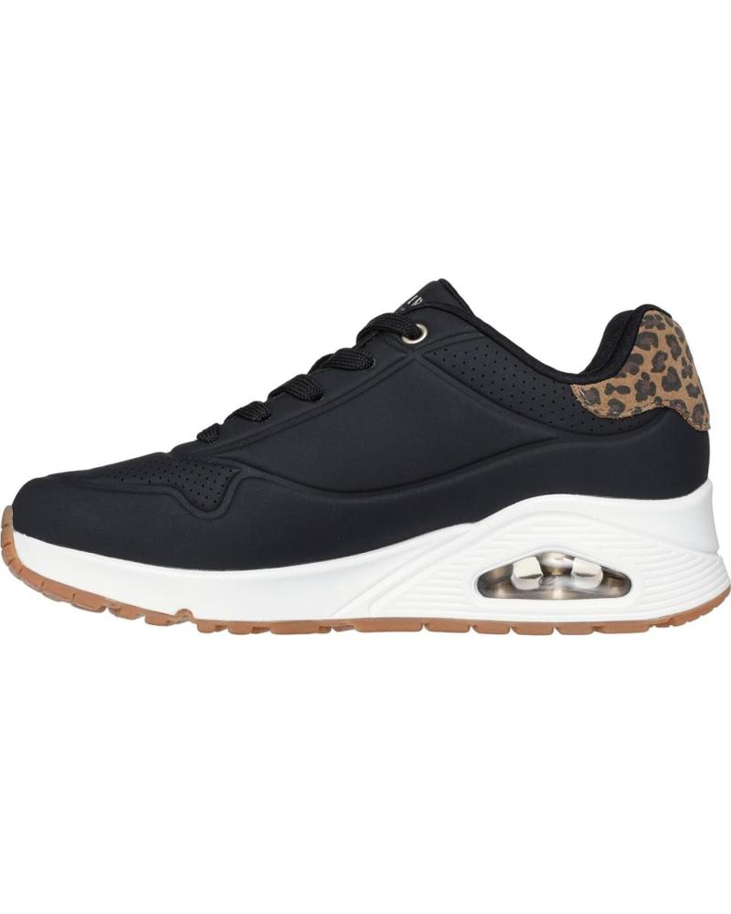 ZAPATILLAS SKECHERS UNO AIR JUNGLE NITE MUJER NEGRO NEGRO