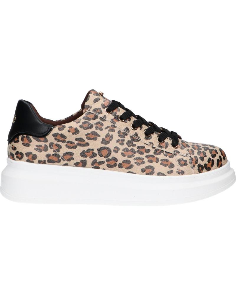 ZAPATILLAS MUJER EXE 66-42EX58 EFECTO LEOPARDO PU LEOPARD