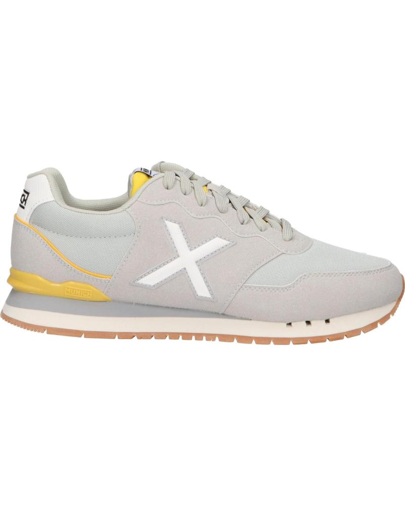 ZAPATILLAS MUNICH DASH 272 HOMBRE GRIS AMARILLO 272 BEIGE