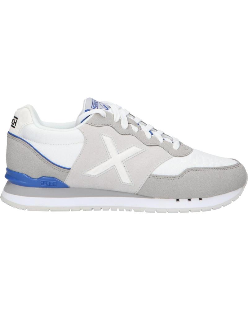 ZAPATILLAS MUNICH DASH 274 HOMBRE BLANCO GRIS AZUL 274 BLANCO