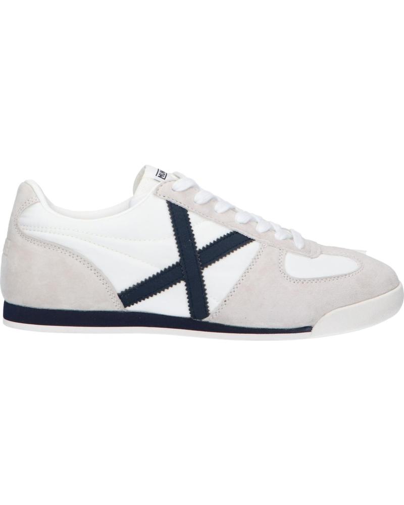 ZAPATILLAS MUNICH STEREO 03 HOMBRE BLANCO MARINO 03 BLANCO