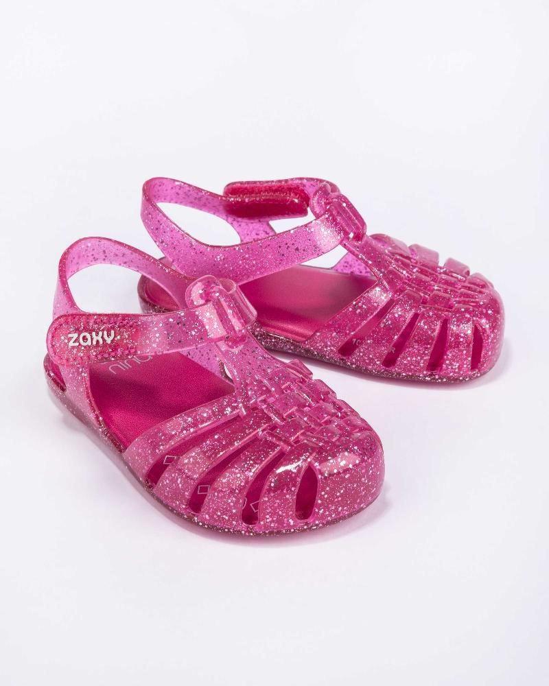 ZAXY CHARM BABY Z83641 CHANCLAS FUCHSIA GLITTER PARA NIÑA FUCSIA