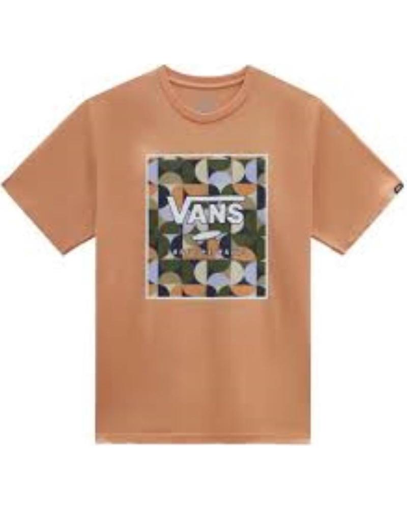 CAMISETA VANS CLASSIC PRINT BOX HOMBRE VN0A5E7YD051 NARANJA NARANJA