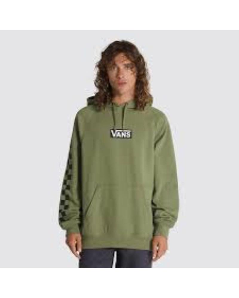 SUDADERA VANS BOXED PULLOVER HOMBRE VERDE VERDE