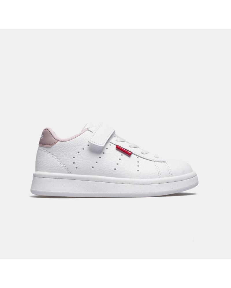 ZAPATILLAS LEVIS AVENUE VAVE0208S 4695 VELCRO NIÑA BLANCO