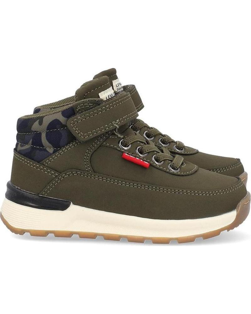 BOTAS LEVIS ASCOT MINI VASC0010S PARA NIÑO VERDE