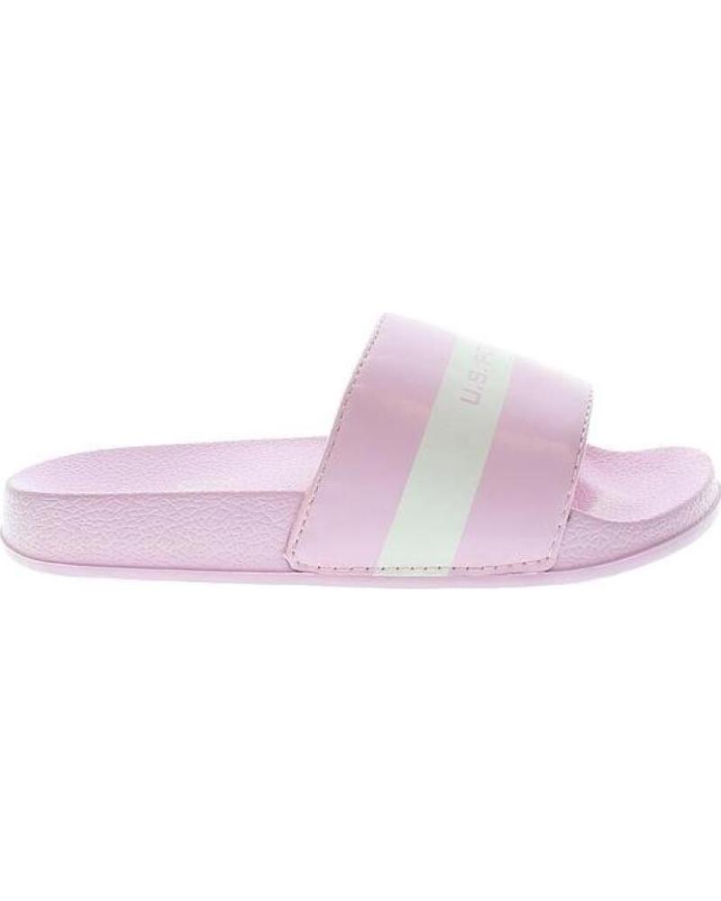 CHANCLAS U.S. POLO ASSN. SKYE 001 ROSA PARA NIÑA ROSA