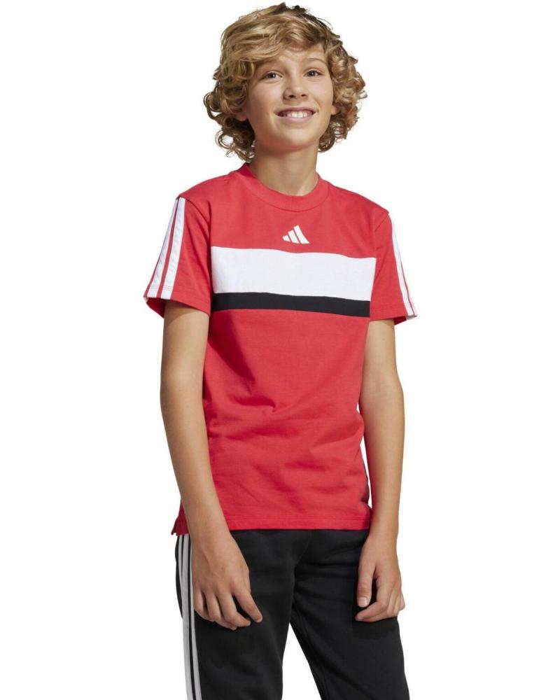 CAMISETA ADIDAS J 3S TIB T JI6213 PARA NIÑO ROJO