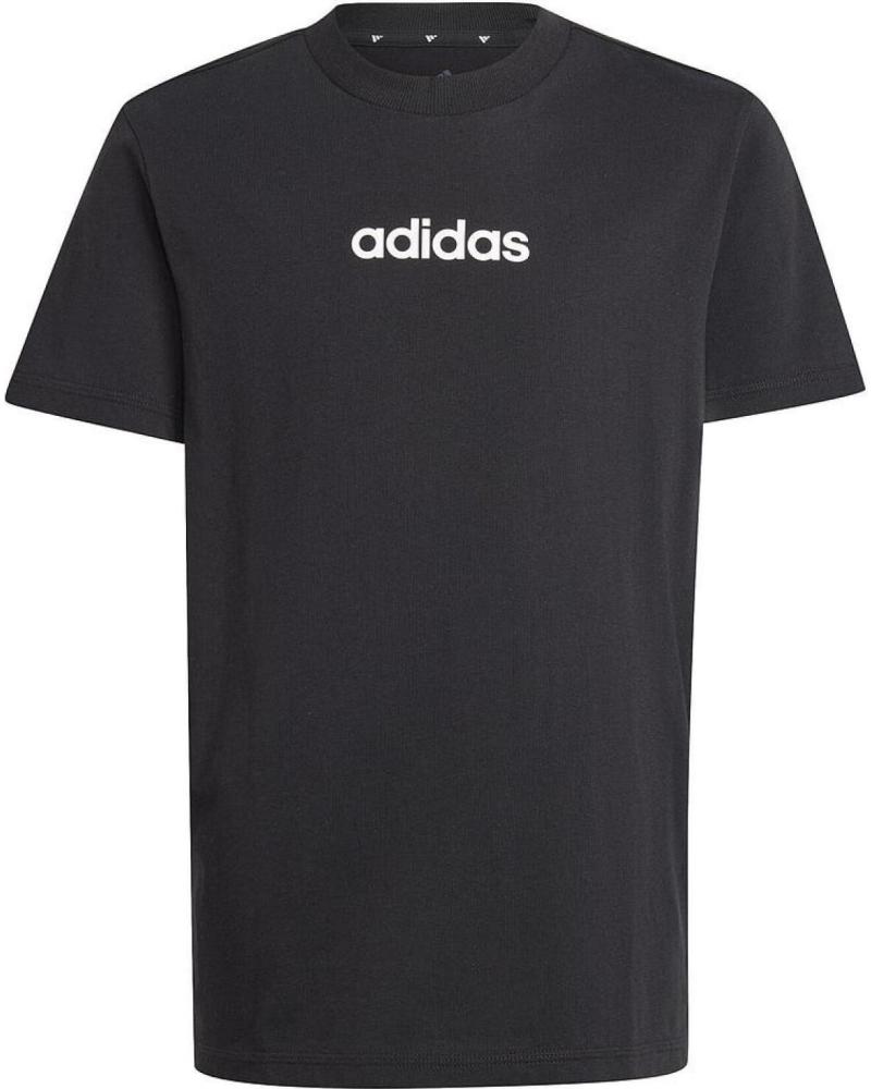 CAMISETA ADIDAS J LIN TEE 160 JC9748 NEGRO