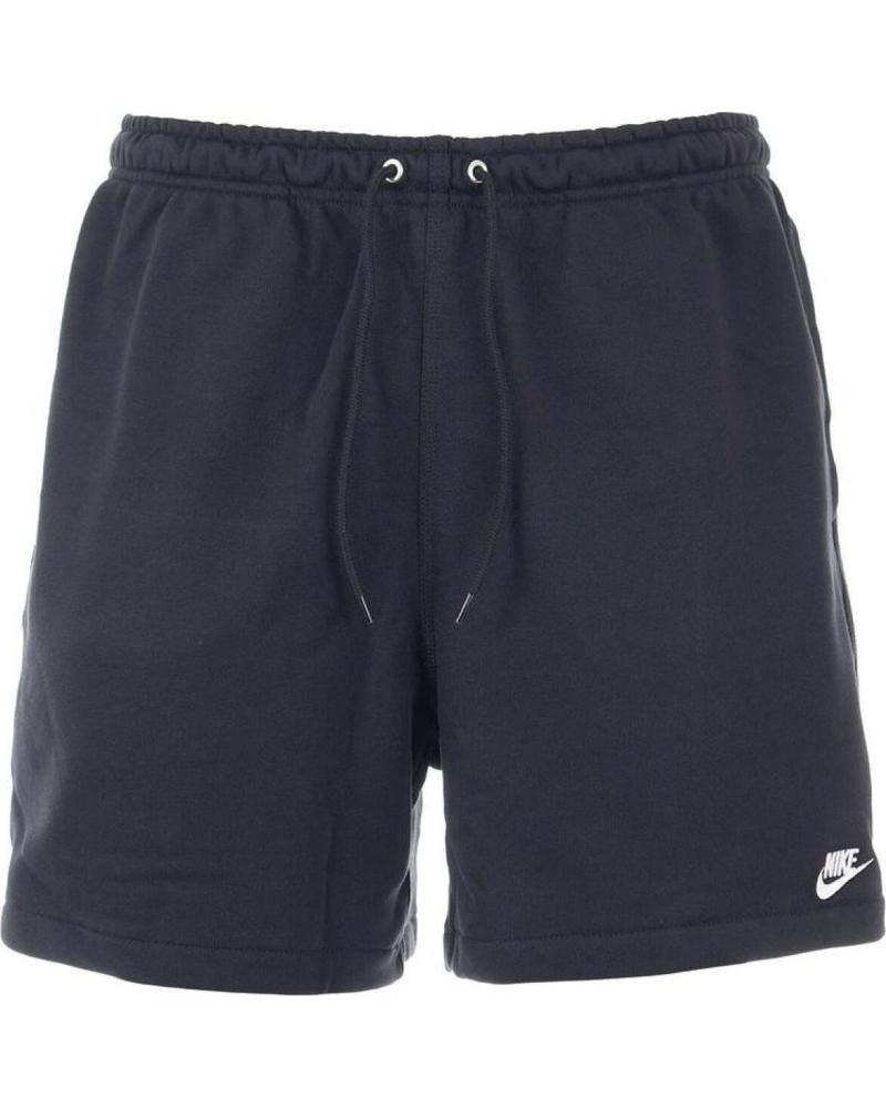 PANTALÓN CORTO NIKE CLUB FLOW FT HOMBRE FN3520 NEGRO NEGRO