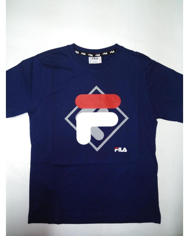 CAMISETA FILA FAT0340 AZUL MARINO PARA NIÑO AZUL