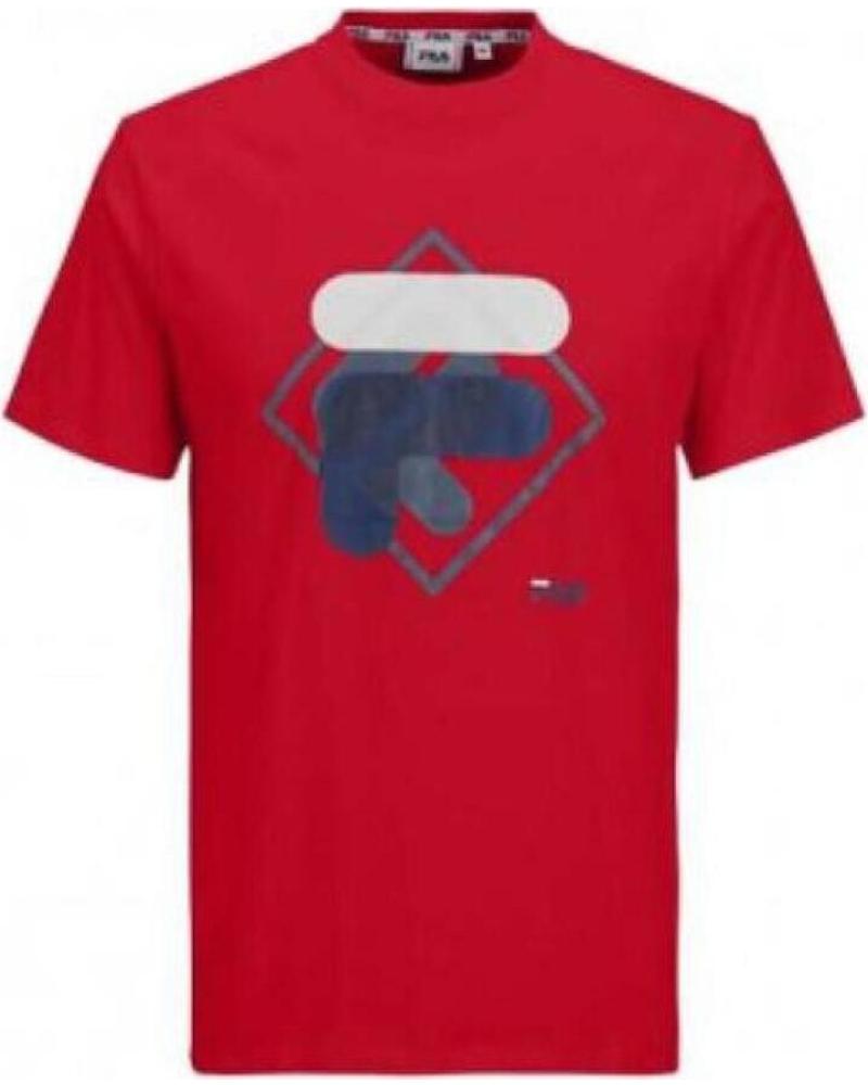 CAMISETA FILA FAM0447 HOMBRE ROJO ROJO