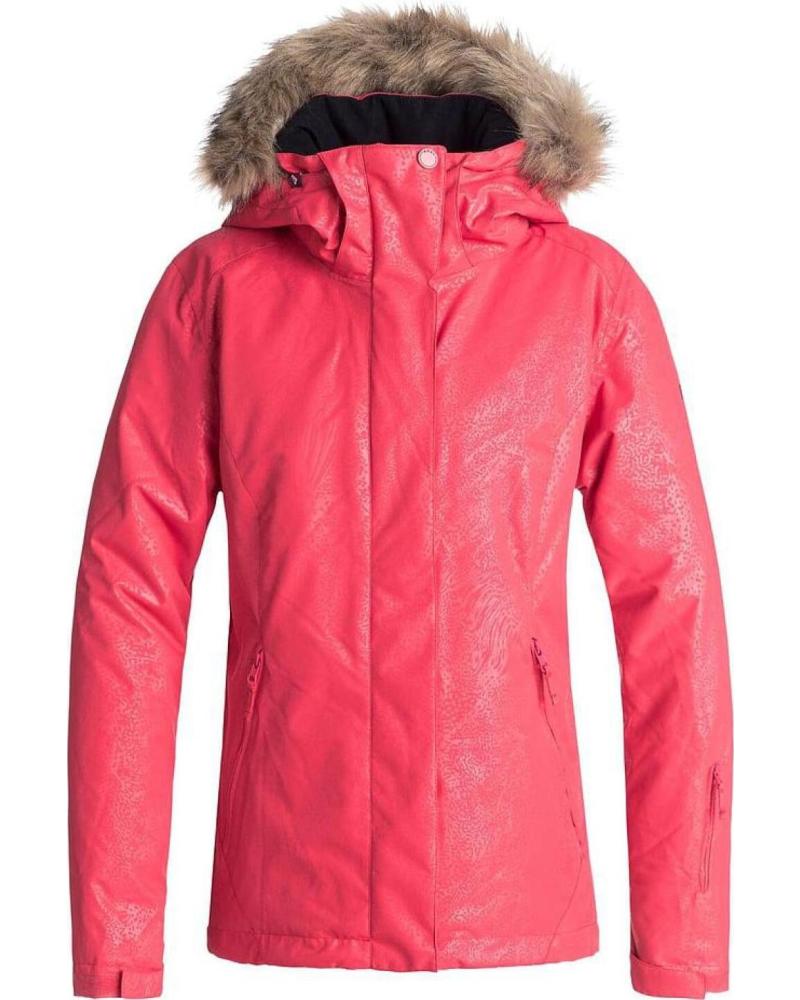 CHAQUETA ROXY JET SKI SOLID J KADIN ERJTJ03181 ROSA