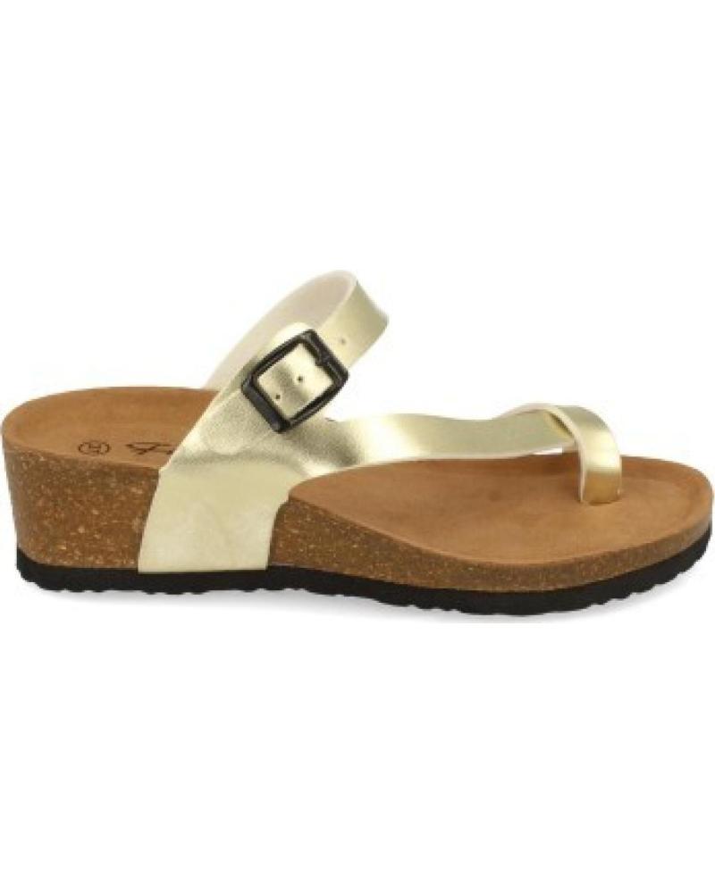 SANDALIA DE DEDO CUÑA SPORT3PUNTO0 M-28 DORADA VARIOS COLORES