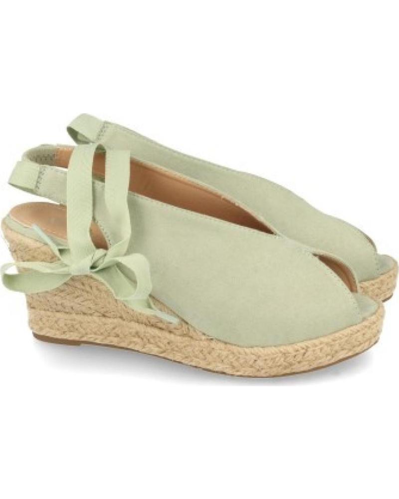 SANDALIAS DE VESTIR SPORT3PUNTO0 CON CUÑA Y LAZO VARIOS COLORES