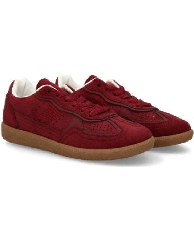 ZAPATILLAS CASUAL SPORT3PUNTO0 B-6616 MUJER ANTE BURDEOS VARIOS COLORES