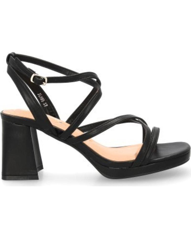 SANDALIAS DE DEDO SPORT3PUNTO0 JL895 CON TACÓN CUADRADO VARIOS COLORES