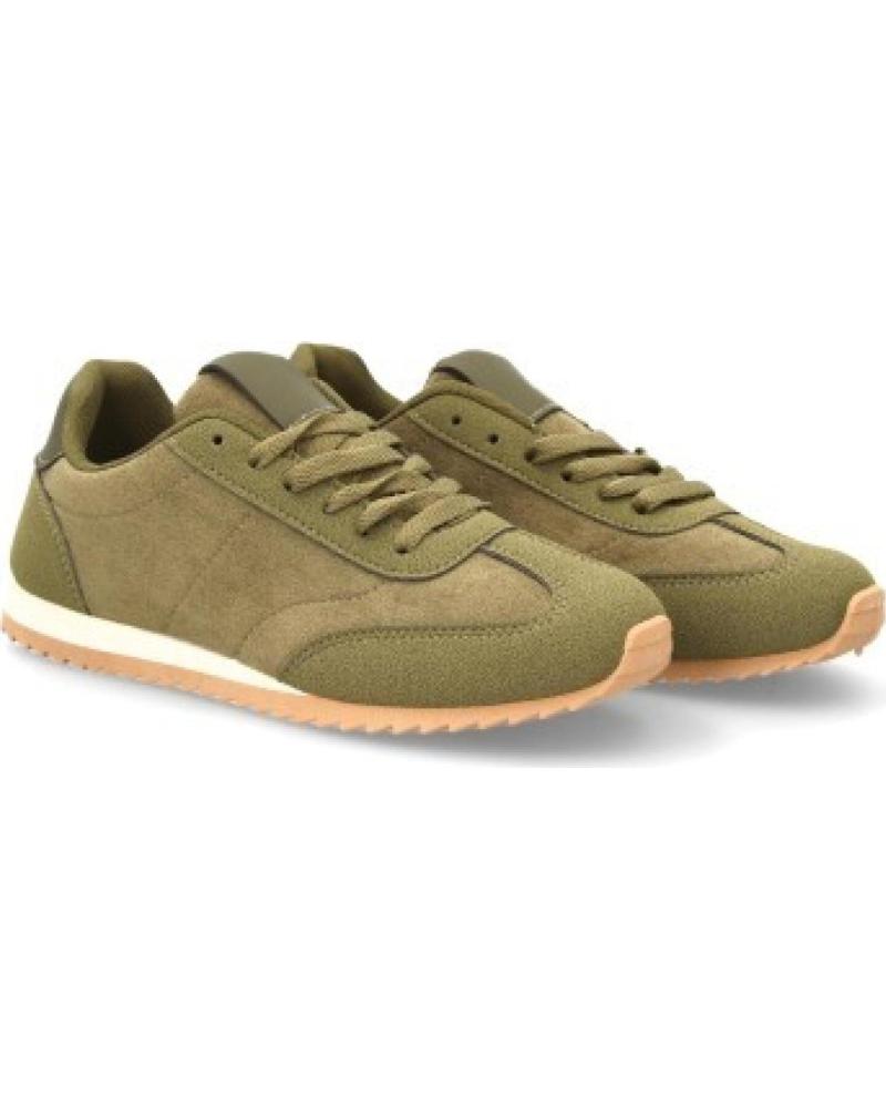 ZAPATILLAS CASUAL SPORT3PUNTO0 9021 MUJER VERDE VARIOS COLORES