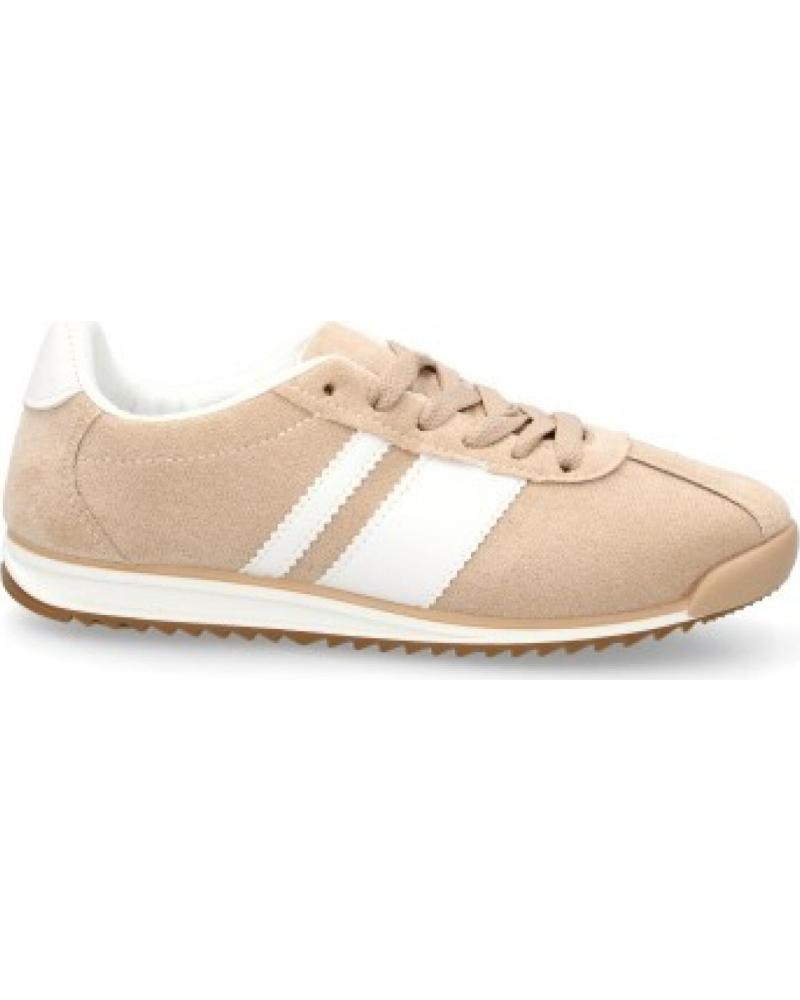 ZAPATILLAS CASUAL SPORT3PUNTO0 MUJER MODELO X2502 BEIGE VARIOS COLORES