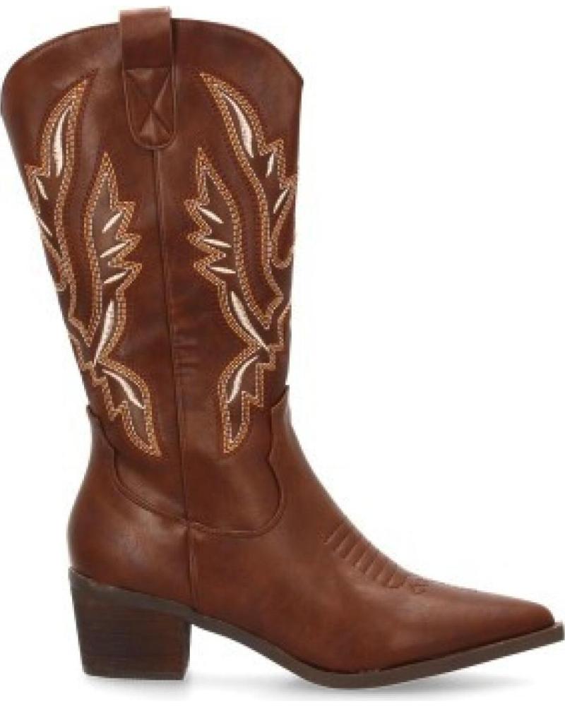 BOTAS DE CAÑA ALTA WESTERN MUJER SPORT3PUNTO0 YG870 VARIOS COLORES
