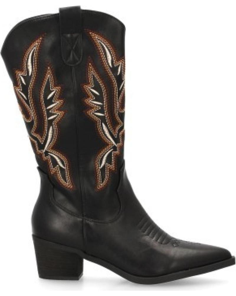 BOTAS DE CAÑA ALTA WESTERN MUJER SPORT3PUNTO0 YG870 NEGRAS VARIOS COLORES