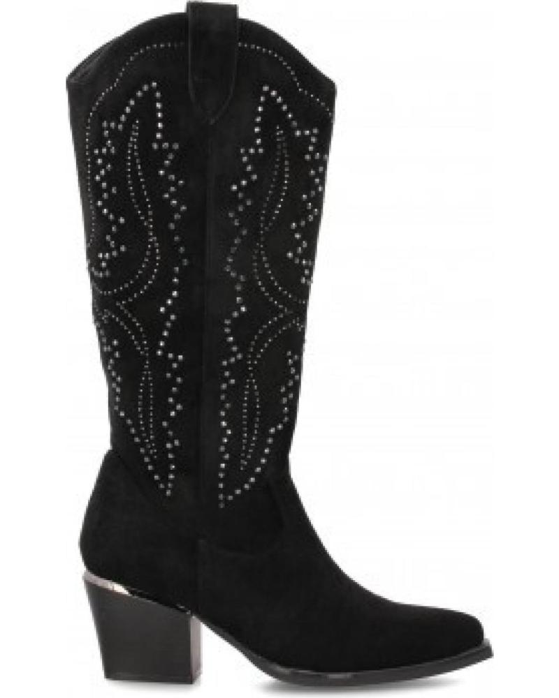 BOTAS COWBOY MUJER SPORT3PUNTO0 VR5-2067 BORDADAS TACÓN ALTO VARIOS COLORES