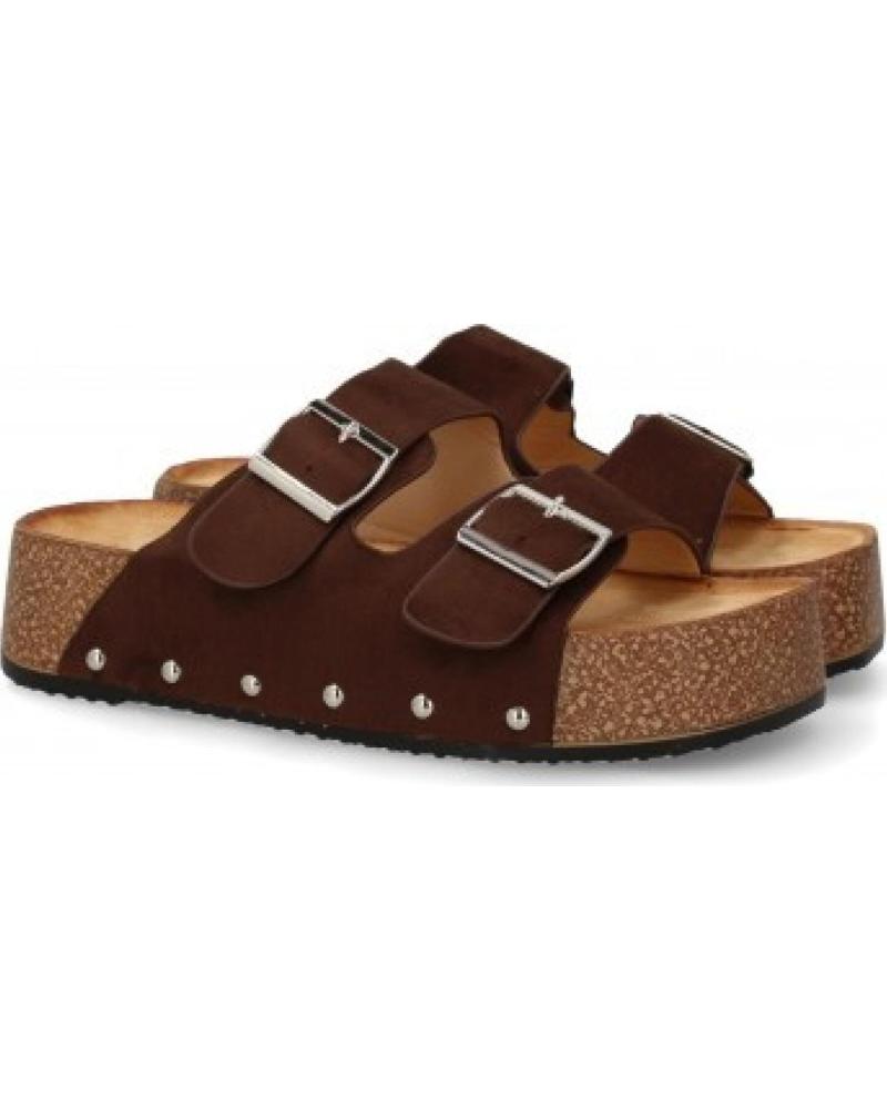 SANDALIAS SPORT3PUNTO0 L-5323 MUJER MARRÓN TACHUELAS VARIOS COLORES