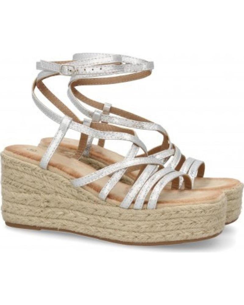 SANDALIAS DE CUÑA SPORT3PUNTO0 JNS377 CON TIRAS CRUZADAS VARIOS COLORES