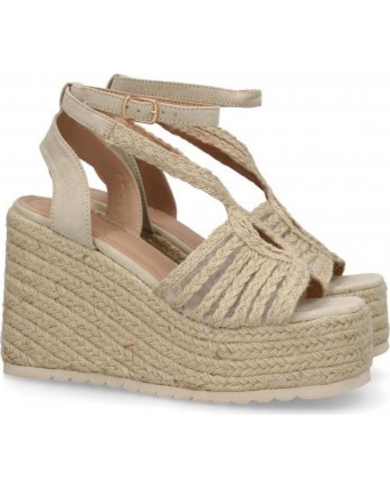 SANDALIAS DE CUÑA SPORT3PUNTO0 MT-81 CON TIRAS CRUZADAS VARIOS COLORES