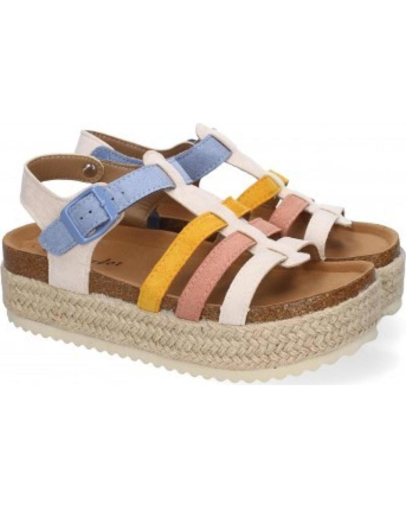 SANDALIAS SPORT3PUNTO0 M-260 MULTICOLORES CON TIRAS VARIOS COLORES