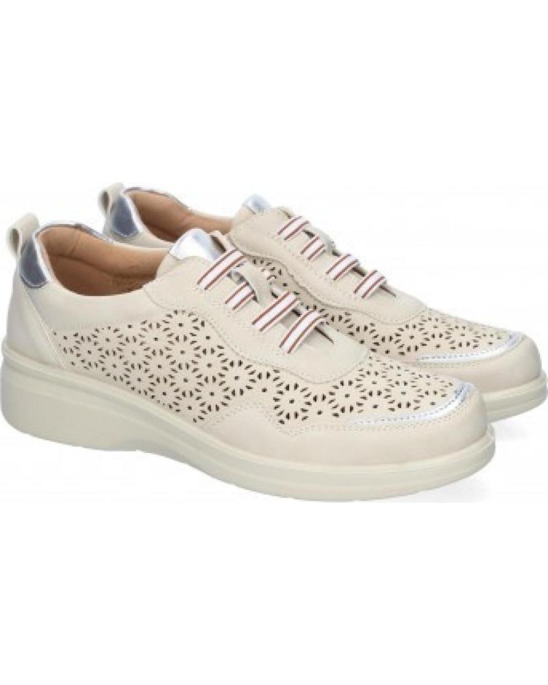 ZAPATILLAS SPORT3PUNTO0 VR5-1709 MUJER CORDONES ELÁSTICOS BEIGE VARIOS COLORES