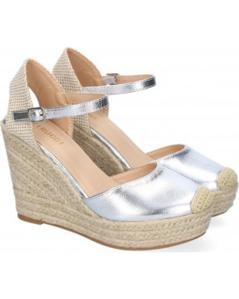 SANDALIAS CUÑA MUJER SPORT3PUNTO0 PALA PLATEADA MODELO VR5-1515 VARIOS COLORES