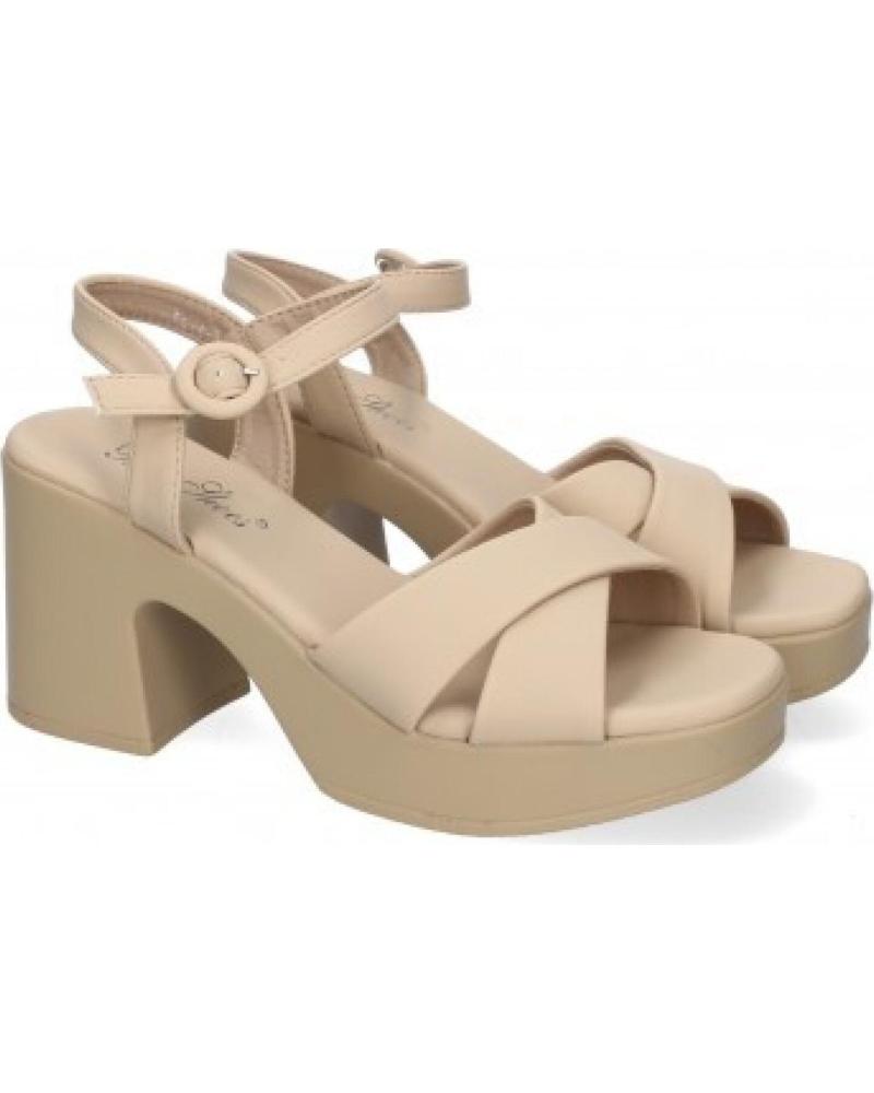 SANDALIAS DE VESTIR SPORT3PUNTO0 CON TACÓN CUADRADO VARIOS COLORES