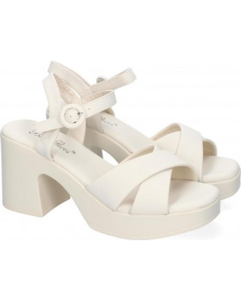 SANDALIAS DE VESTIR SPORT3PUNTO0 CON TACÓN CUADRADO VARIOS COLORES