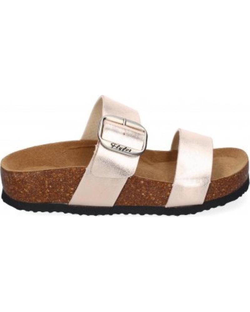 SANDALIAS DE DEDO SPORT3PUNTO0 M-282-CHAMPAN CON DOBLE TIRA Y HEBILLA PARA MUJER VARIOS COLORES