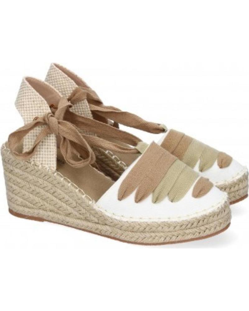 SPORT3PUNTO0 SANDALIAS DE CUÑA MODELO LL7U3 CAQUI DEGRADADO VARIOS COLORES