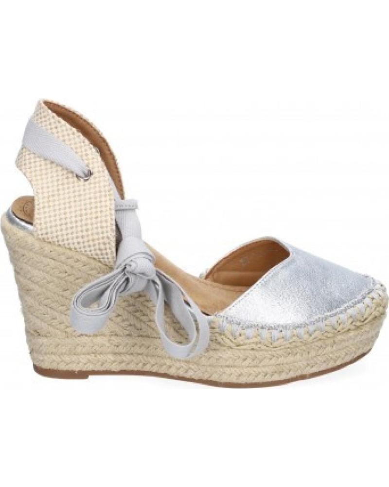 SPORT3PUNTO0 SANDALIAS DE CUÑA 7Q9 PLATA VARIOS COLORES