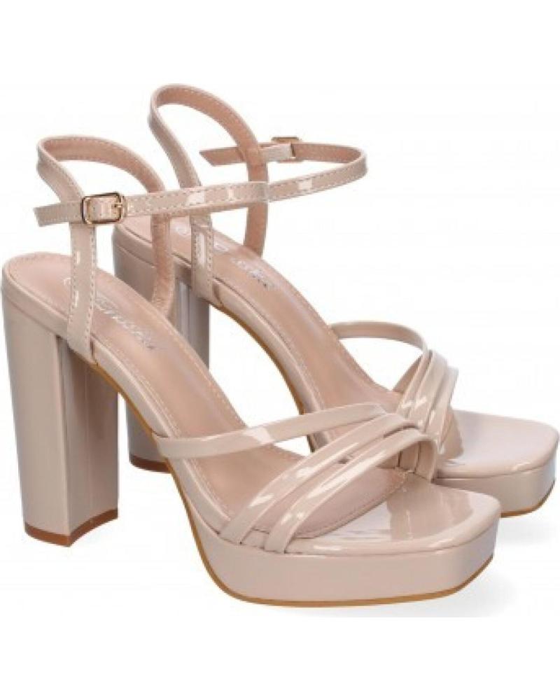 SANDALIAS DE VESTIR SPORT3PUNTO0 JL608 CON TACÓN DE BLOQUE Y PLATAFORMA VARIOS COLORES