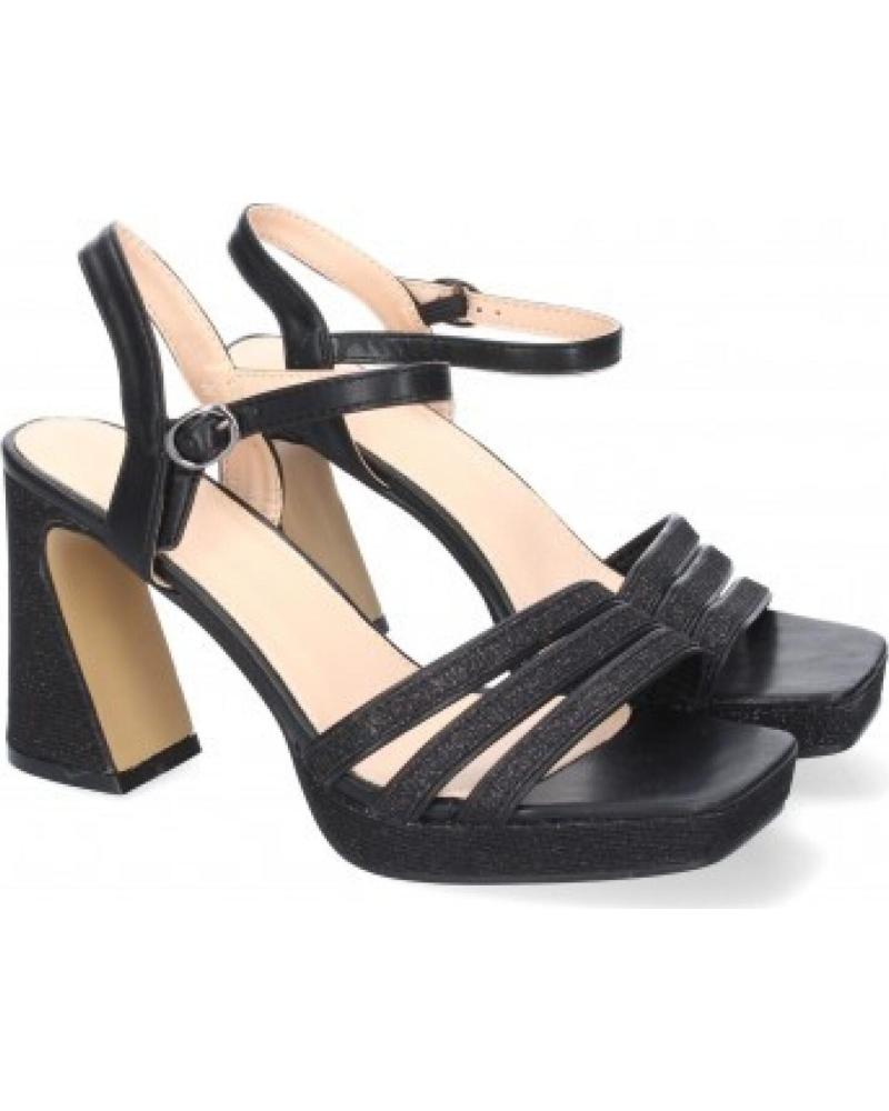 SANDALIAS DE VESTIR SPORT3PUNTO0 CON TACÓN GRUESO Y PLATAFORMA VARIOS COLORES