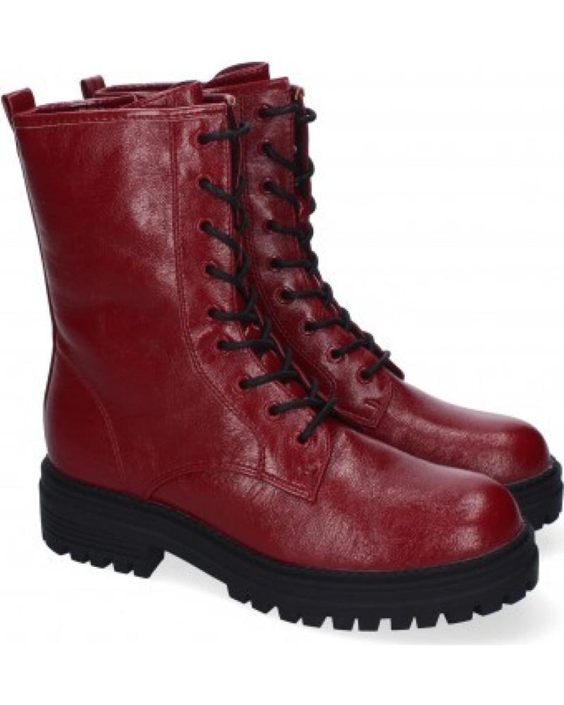 BOTAS DE COMBATE SPORT3PUNTO0 DB-3355 ROJAS VARIOS COLORES