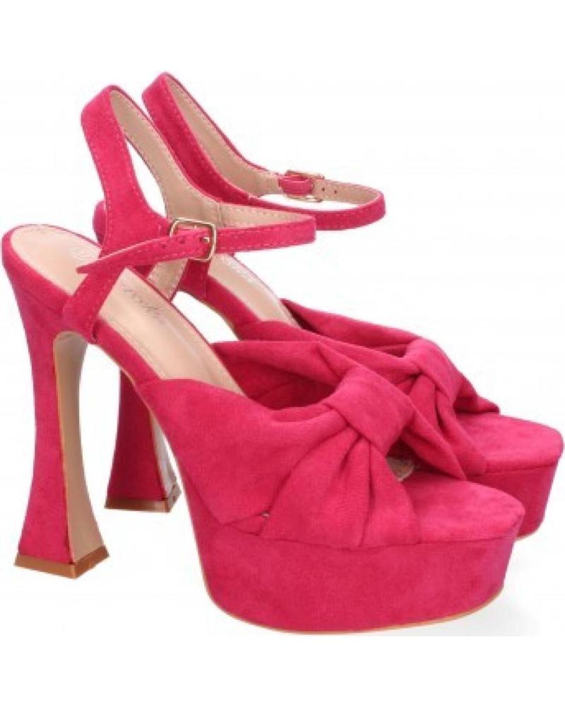 SANDALIA DE TACÓN ALTO SPORT3PUNTO0 JL627 CON NUDO FRONTAL VARIOS COLORES