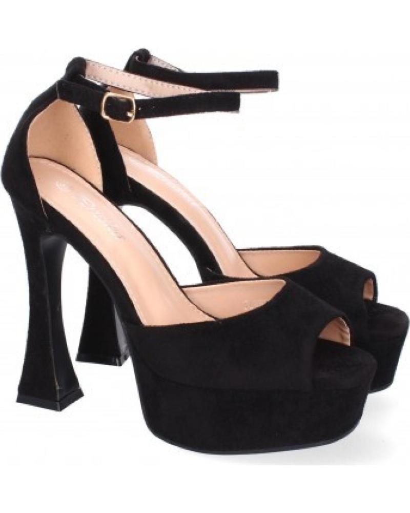 SANDALIAS DE TACÓN ALTO SPORT3PUNTO0 JL8550 CON TIRA AL TOBILLO Y PLATAFORMA VARIOS COLORES