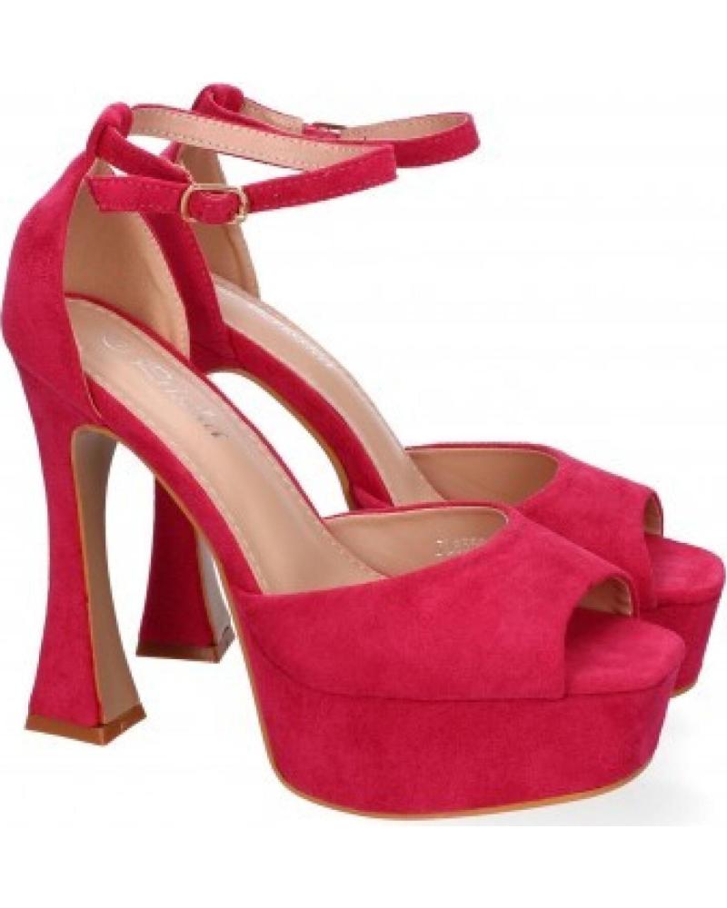 SANDALIA DE VESTIR SPORT3PUNTO0 JL8550 CON TACÓN ALTO Y PLATAFORMA PARA MUJER VARIOS COLORES